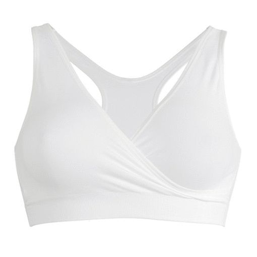 Picture of MEDELA NURSING SLEEP BRA IN WHITE - MEDIUM                   